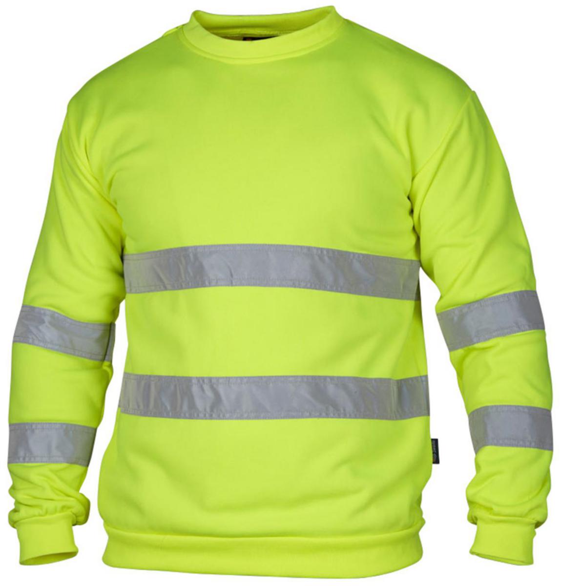 Tröja Top Swede 4228 - TRÖJA TOPSWEDE 4228 RUNDHALS VARSEL GUL KL.3 STL S