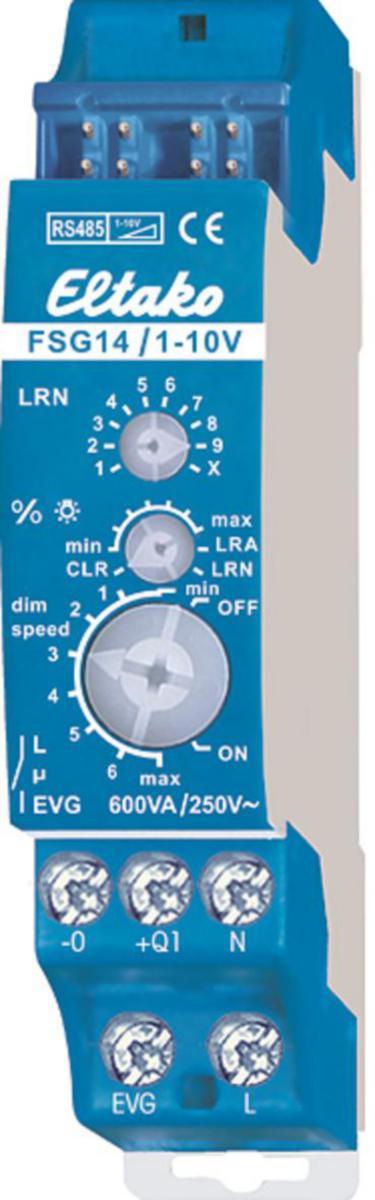 Dimmeraktor 1-10V, Eltako - DIMMERAKTOR 1-10V 1-KANALS FSG14/1-10V
