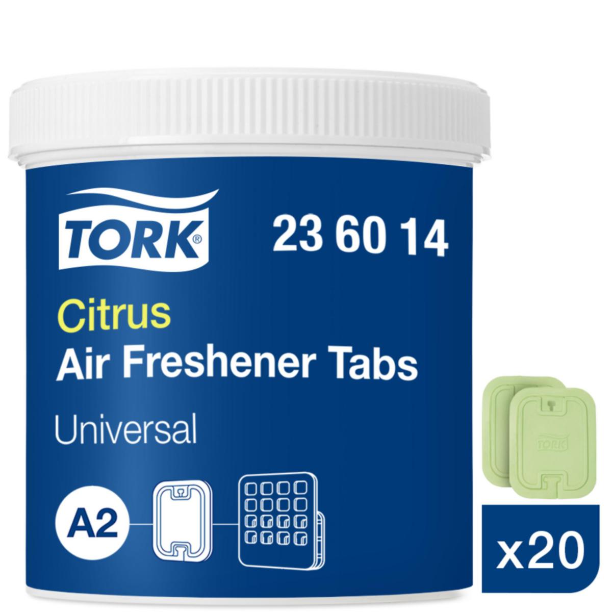 Airfreshener Tork - AIRFRESHENER TORK UNIVERSAL DOFTPLATTA CITRUS 20ST/FRP