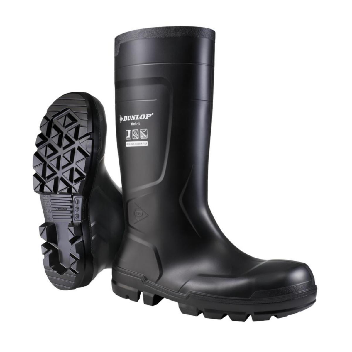 Skyddsstövel Dunlop Work-IT NB2HD01 - SKYDDSSTÖVEL DUNLOP WORK-IT NB2HD01 S5 SVART STL 47