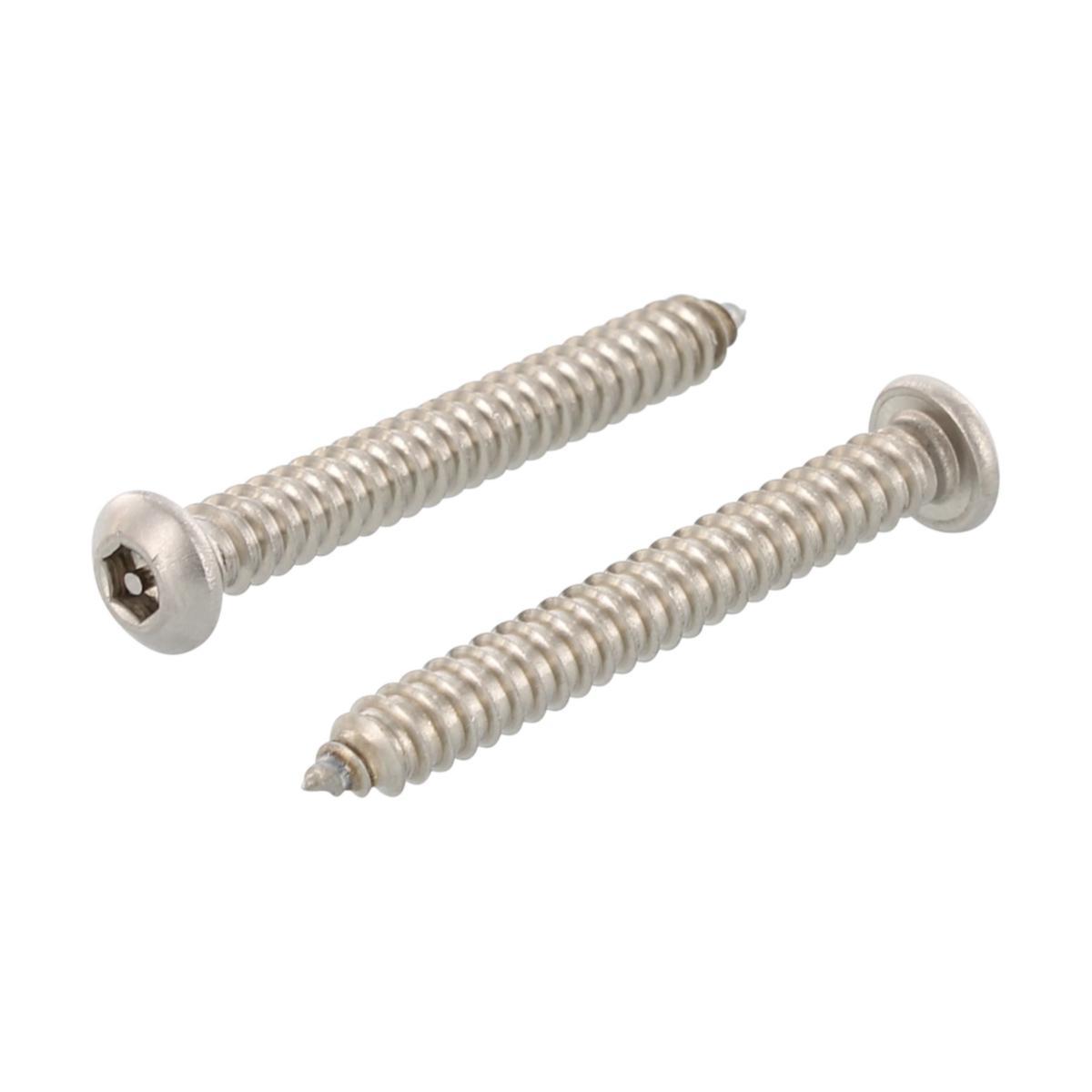 Säkerhetsskruv R6S PIN A2 rostfri - SKRUV R6S PIN A2 9110 4.2X38 HEX-PIN 2.5