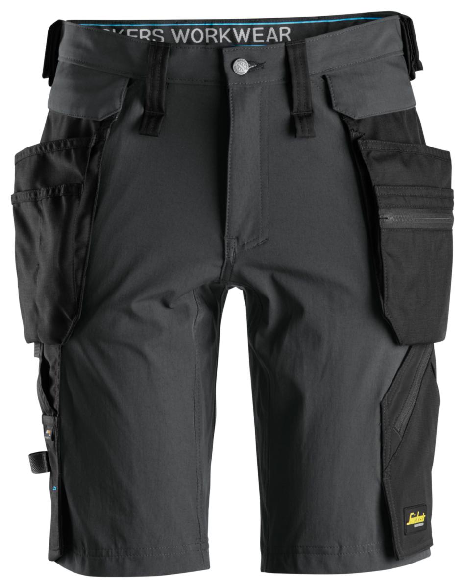Shorts Snickers 6108 - SHORTS SNICKERS 6108-5804 GRÅ/SVART LW HF STL 54