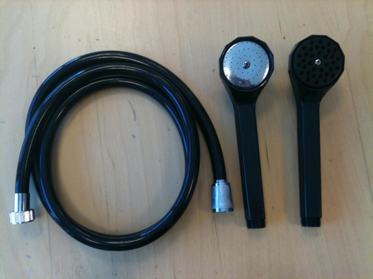 Duschslang Svart, Arrow - ARROW DUSCHSLANG SVART 1,5M LEGIONELLA, 27702