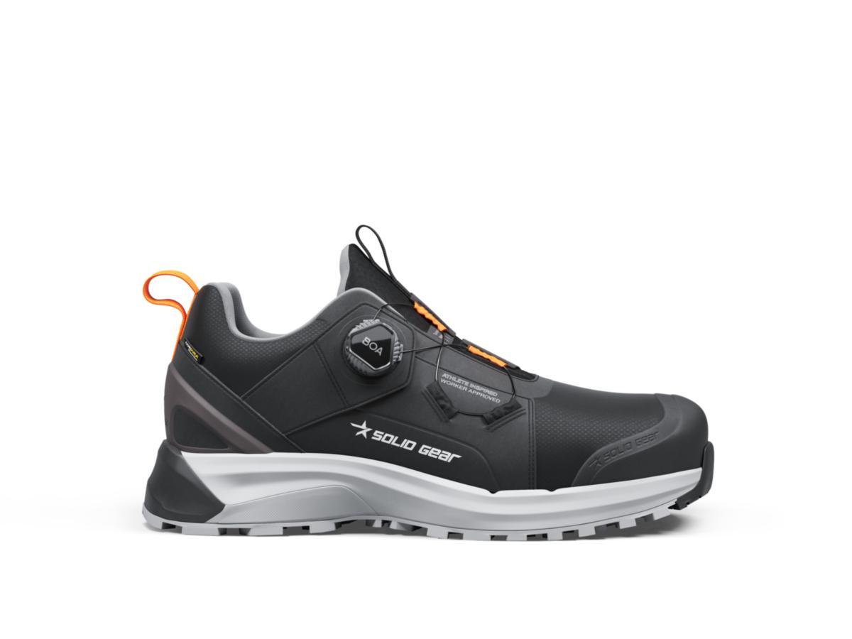 Skyddssko Solid Gear Sonar WRP - SKYDDSSKO SOLID GEAR SONAR WRP BOA S3S SVART/RÖD STL 41