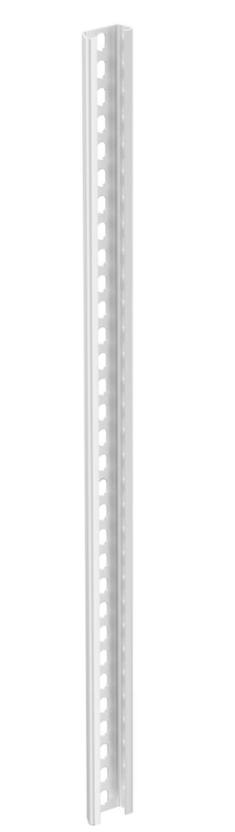 Pendel-/Ankarskena, perforerade 24/34 - PENDELSKENA 24/34 VIT