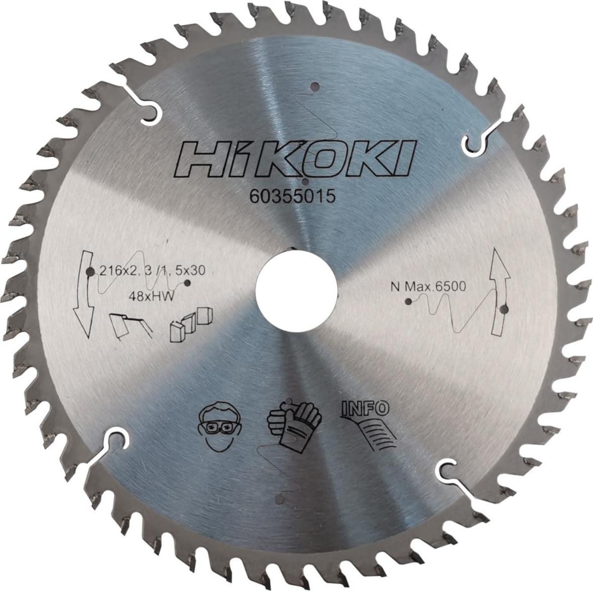 Sågklinga HiKOKI - SÅGKLINGA HIKOKI 216X2.3 48T 30MM HÅL
