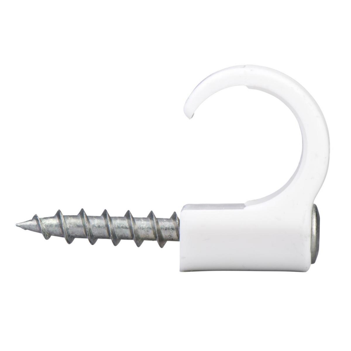 Skruvklammer TCS-X-C3 SECOR med Torx T20-spår - KLAMMER TCS-X-C3 18-22 VIT(50)