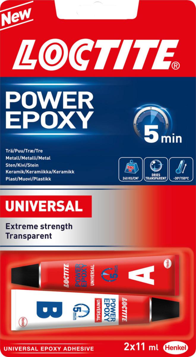 Epoxy universal Loctite - LIM LOCTITE POWER EPOXY 22ML UNIVERSAL 5 MIN