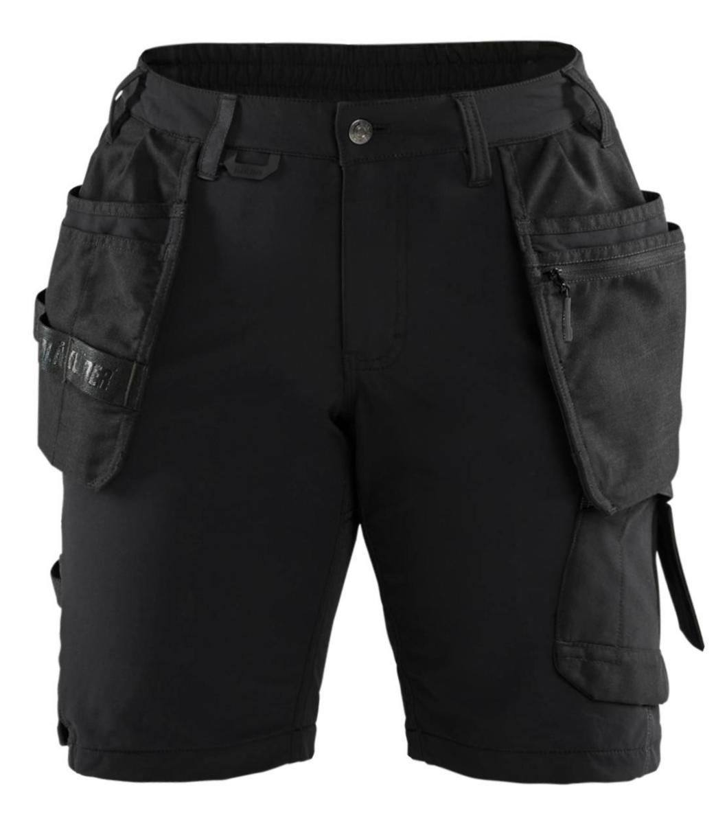 Shorts Blåkläder 7183-1645 Dam - SHORTS BLK 7183-1645 SVART STRETCH DAM STL C38