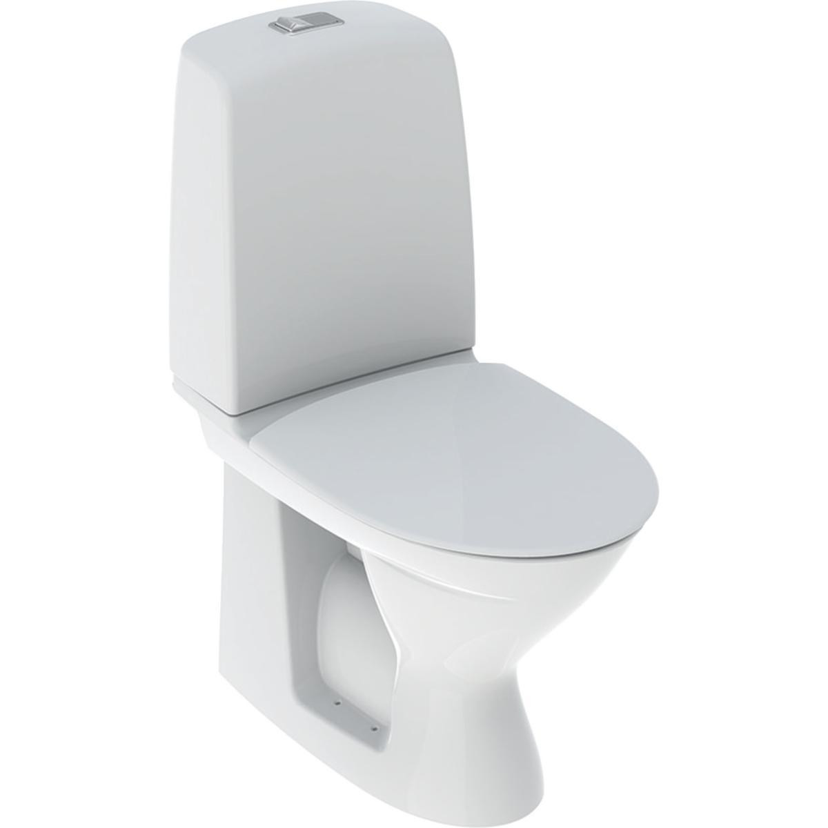 WC-stol Spira Rimfree 6260, Ifö - WC SPIRA 6260 IFÖ INB. S-LÅS 4L MJUKSITS SKRUV