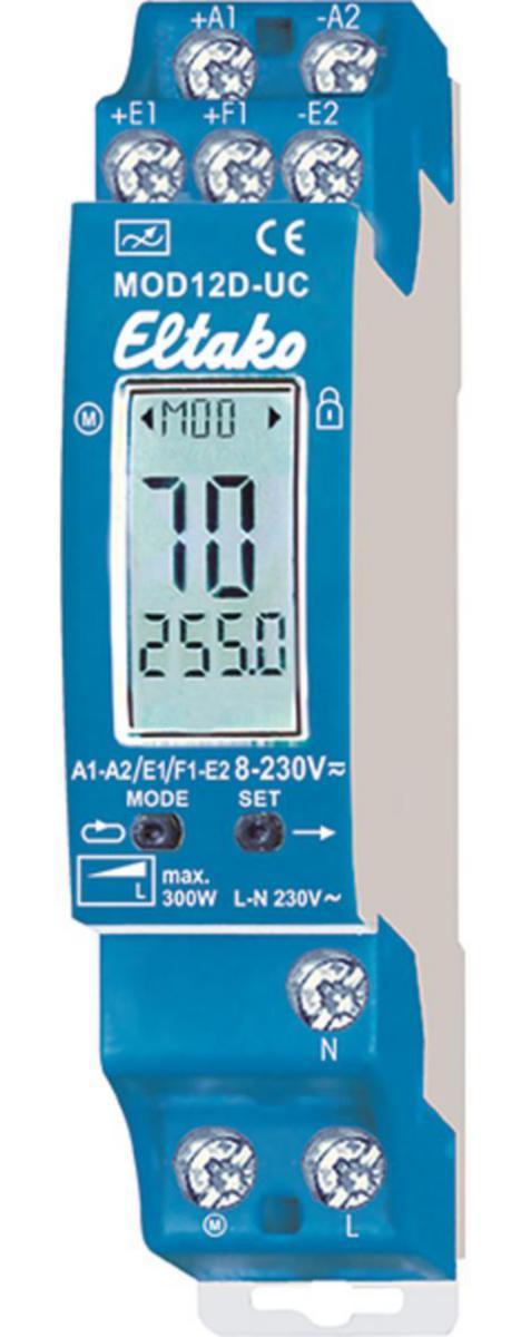 Varvtalsstyrning normmonterad, Eltako - VARVTALSREGULATOR DIN DIGITAL MOD12D