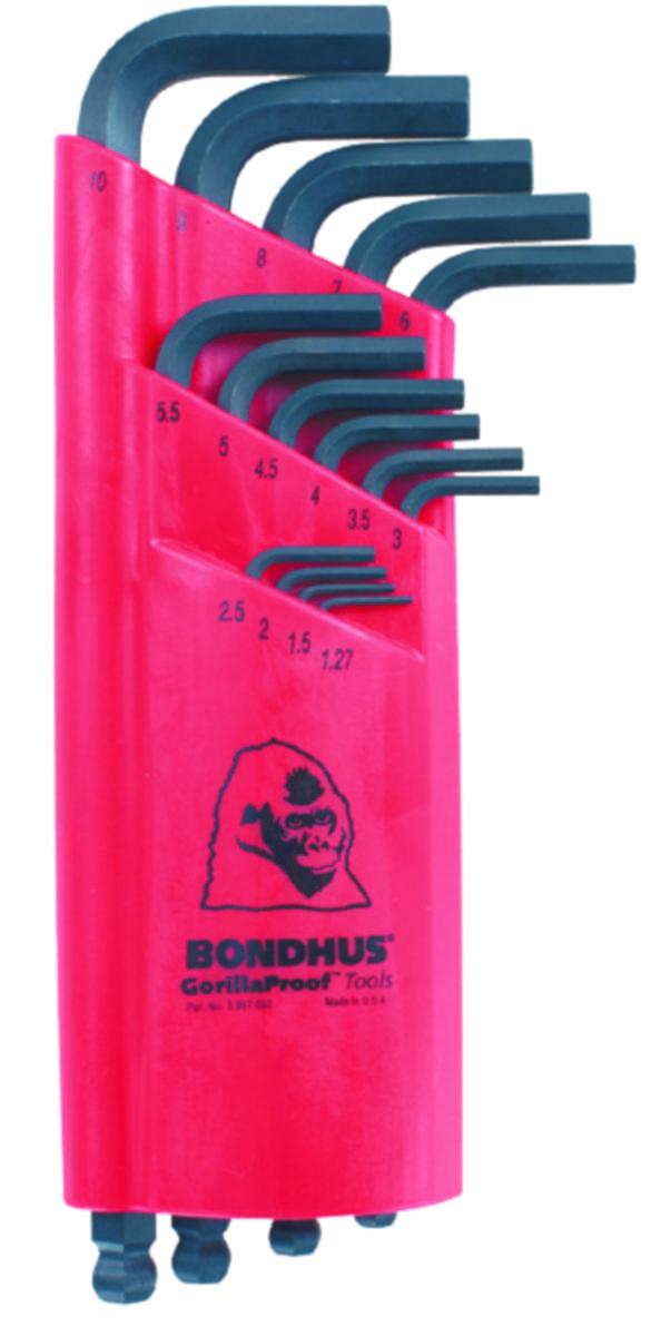 Vinkelnyckelsats Bondhus BLX mm - VINKELNYCKELSATS BONDHUS BLX15 1,27-10MM MED KULA
