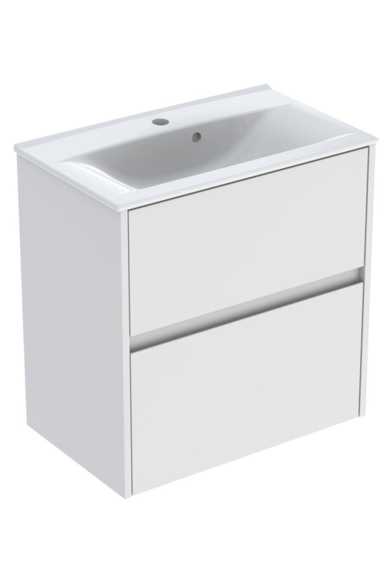 Möbelpaket Sense Modern kompakt 60 låda, Ifö - IFÖ SENSE MODERN MÖBELPAKET KOMPAKT 60. 2 LÅDOR, MATTVIT