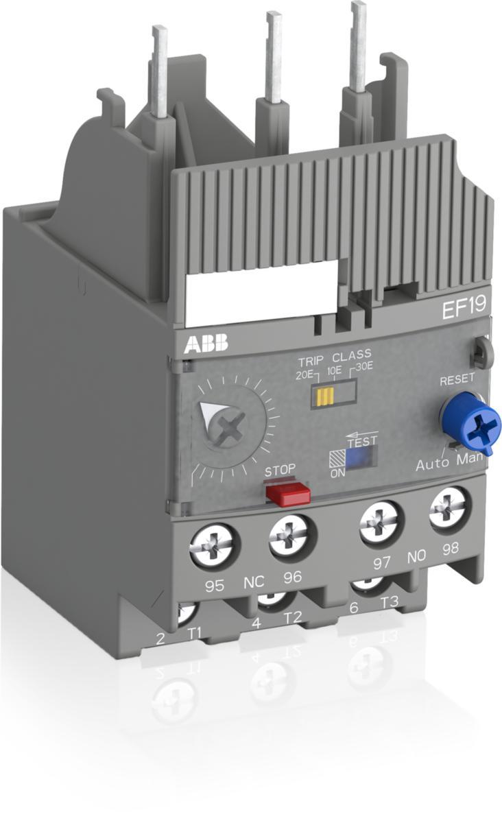 Överlastrelä elektroniskt typ EF 19/ 45 - EL ÖVERLASTRELÄ EF19-18,9 EF19-18,9