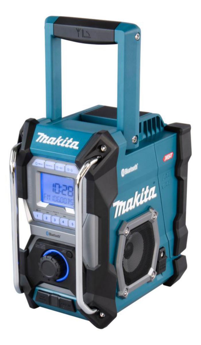 Radio Makita MR002GZ SOLO - RADIO MR002GZ MAKITA 12-40V IP65 USB BT SOLO