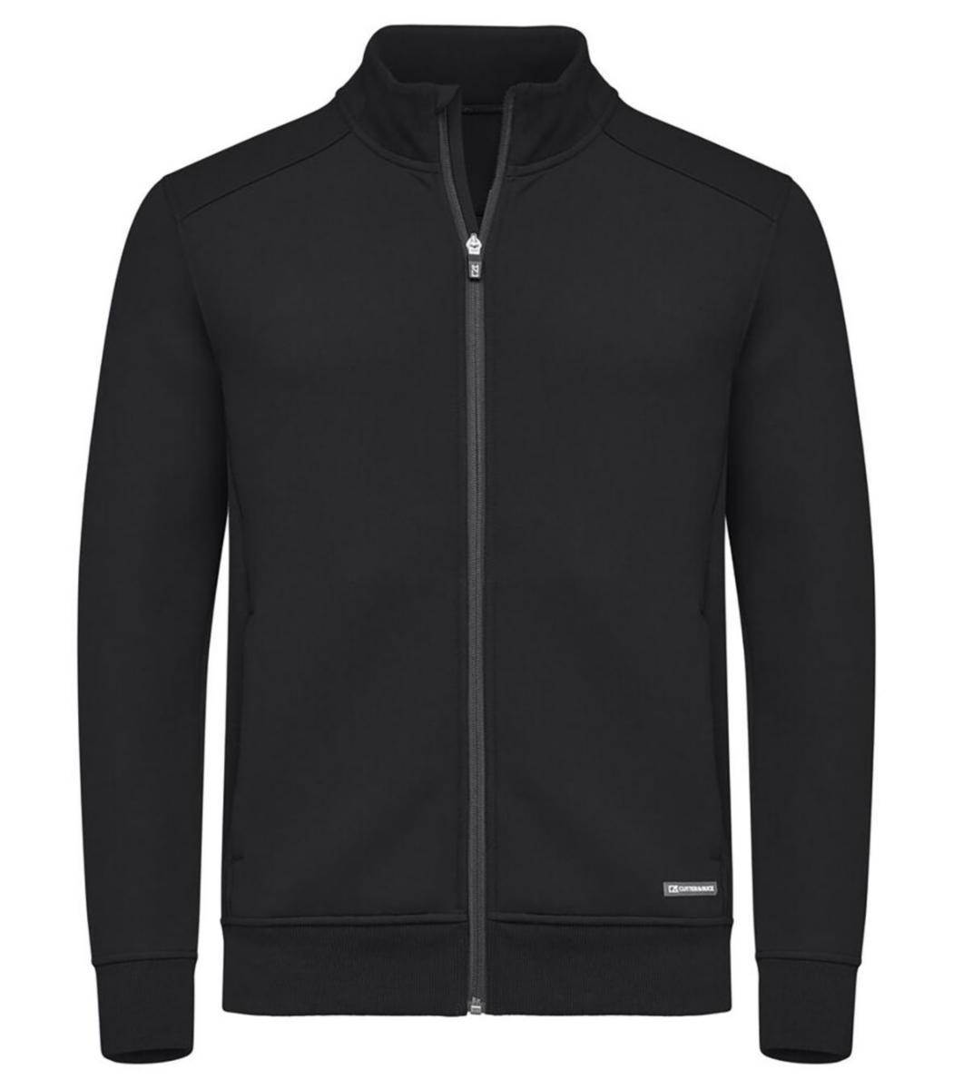 Tröja Cutter & Buck Pemberton 358426 helzip - TRÖJA C&B PEMBERTON 358426 HELZIP SVART STL S