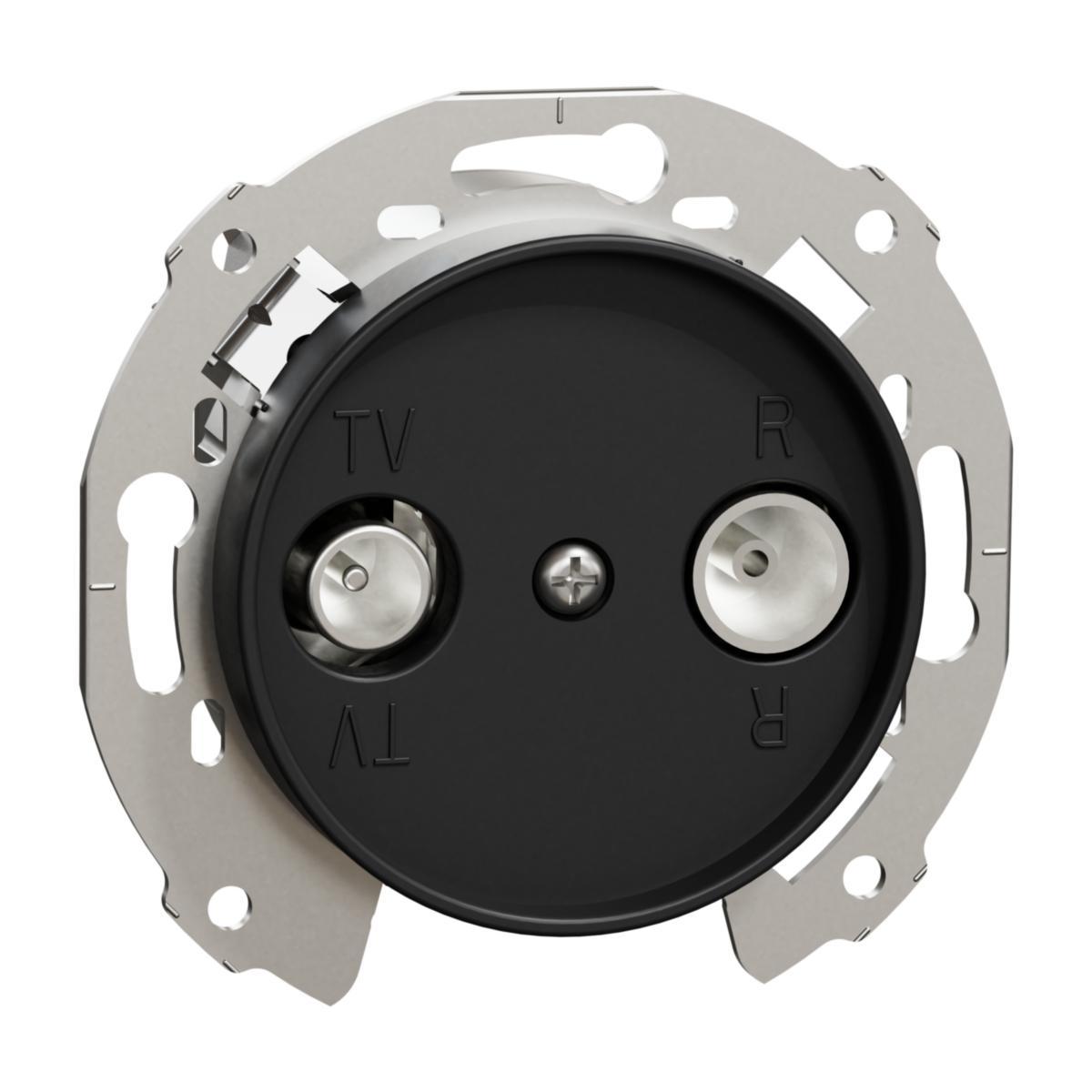 Antennuttag R/TV Renova - SLUTUTTAG R/TV REN 1DB SV WDE011751