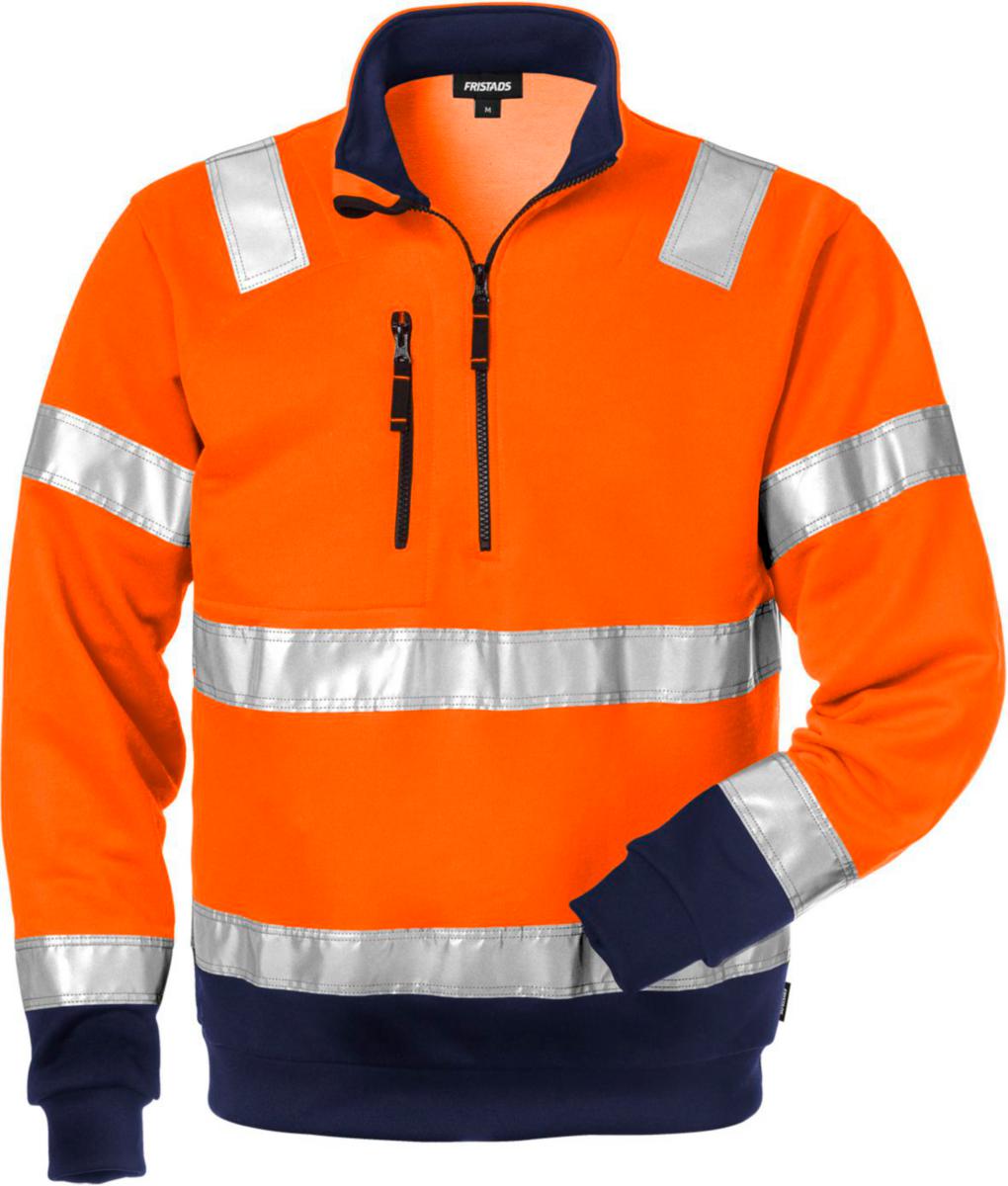 Tröja Fristads 728 SHV - TRÖJA FR 728 SHV HALVZIP KLASS 2 STL S