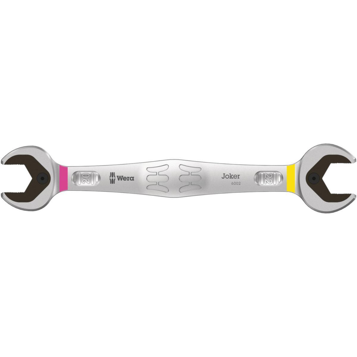 U-Dubbelnyckel Wera 6002 Joker - U-NYCKEL WERA DUBBEL 6002 JOKER 20X22MM