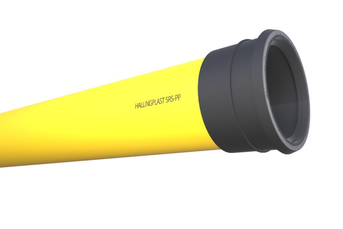 Kabelskyddsrör SRS med muff - 110MM SRS KABELSK.RÖR L=6M GUL