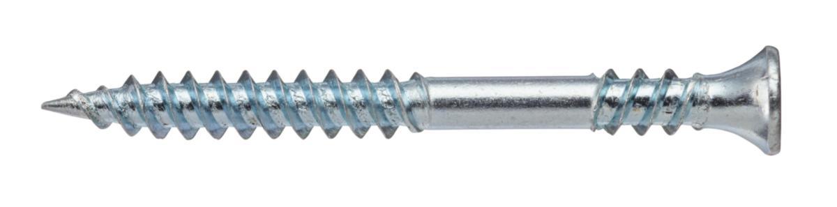 Rakbandad hårdgipsskruv för stålregel max 1 mm - HÅRDGIPSSKRUV STÅL 1 MM 3.9X25 FZB BAND 1000ST