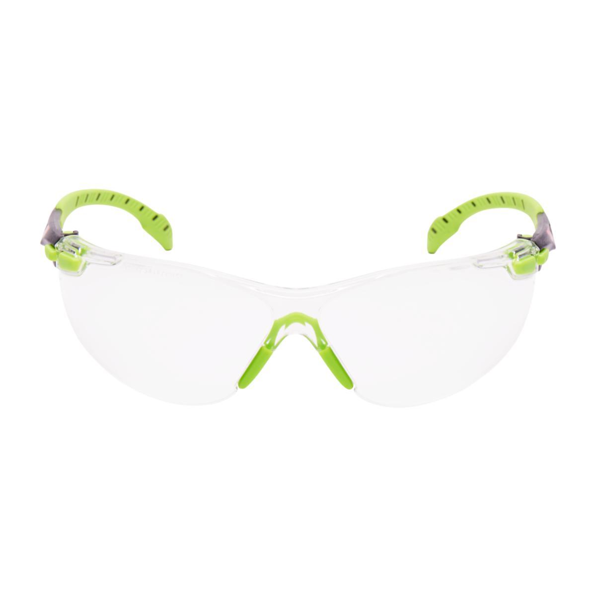 Skyddsglasögon 3M Solus Scotchgard - SKYDDSGLASÖGON 3M S1201 SOLUS SCOTCHGARD GREEN KLAR LINS AF