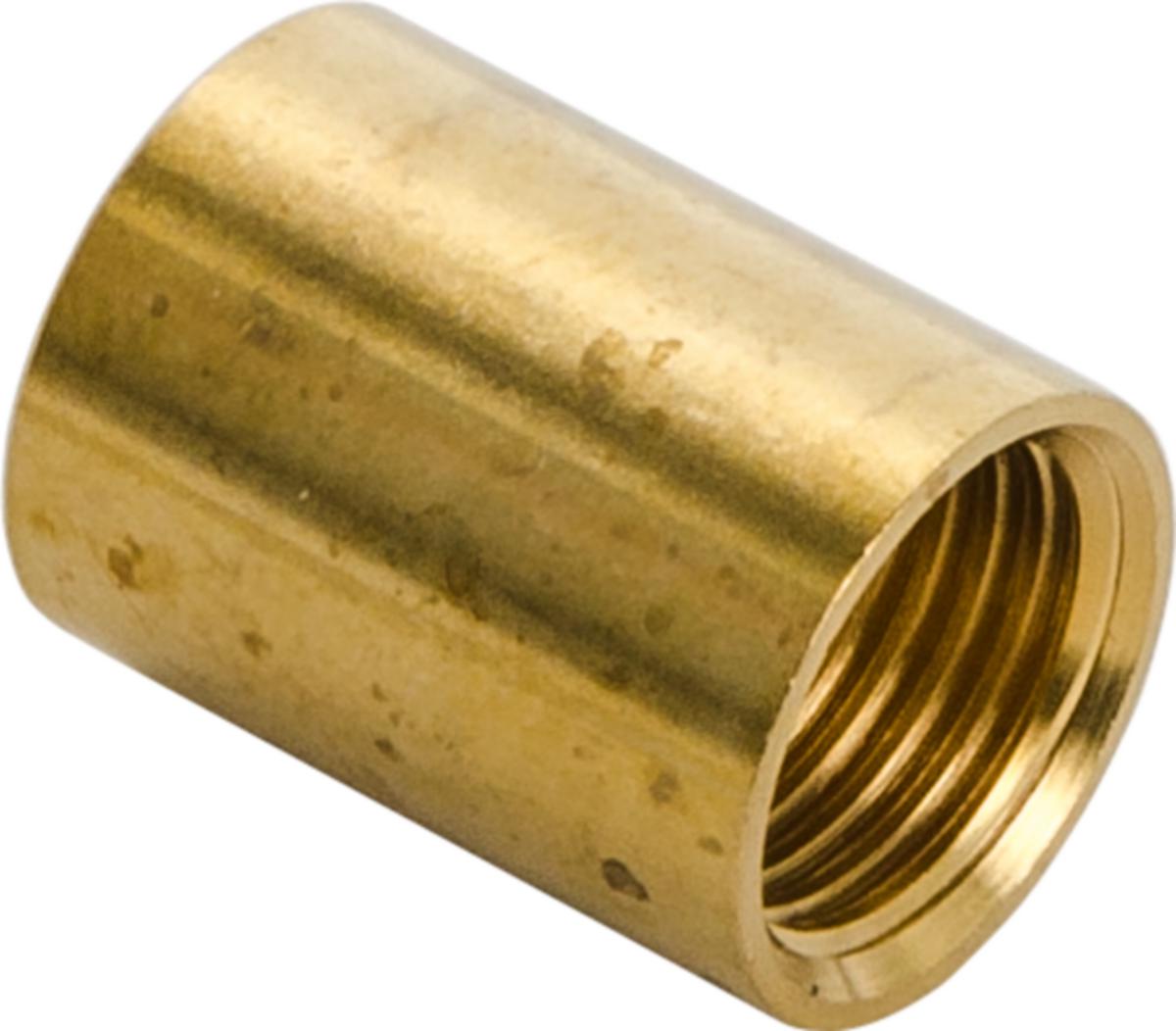 Skarvrör - SKARVRÖR 10MM INV GÄNG MÄSSING (1000)