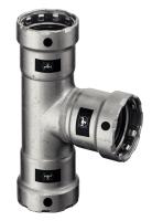 T-rör 3 muffar Megapress, Viega