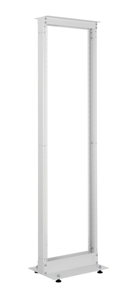 Stativ öppen 42U 600x400, Eurolan - STATIV 42U 600X400 OPEN FRAME LN-OF-EUR-42U6040-LG