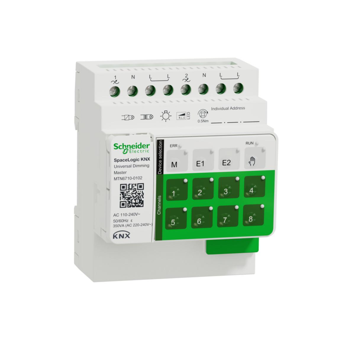 Dimmeraktor UNI master - DIMMERAKTOR UNI MASTER 2X350W MTN6710-0102