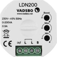 LED-dimmer 0-200VA utan nolla