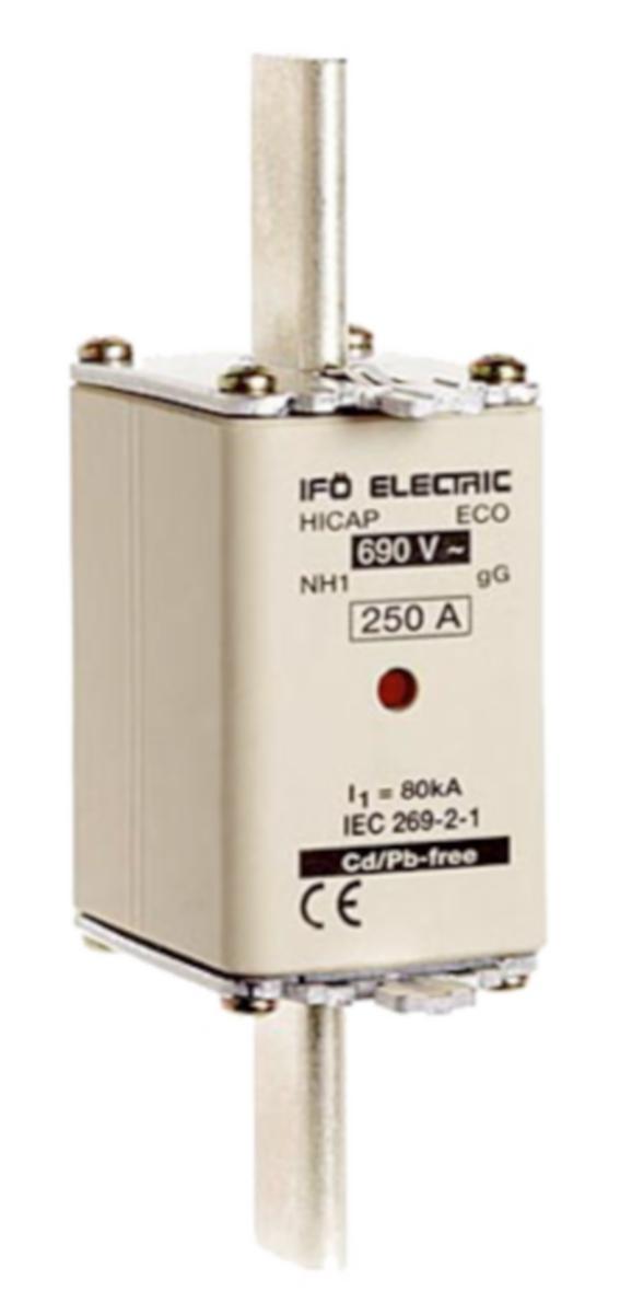 Ifö Hicap, ECO, gG, storlek 1, 690 V - KNIVS HICAP ECO 690V 1/16 gG 690V *