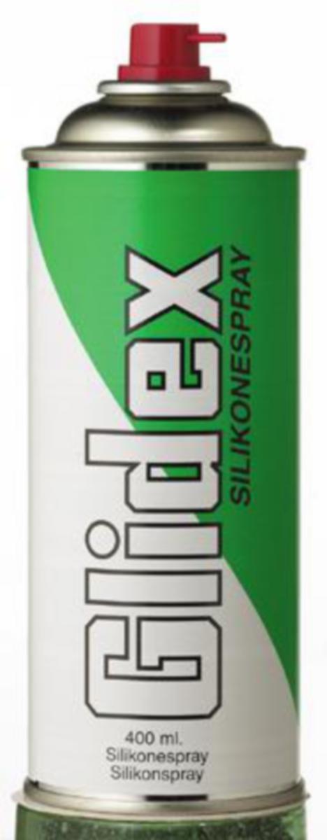 Silikonspray, Unipak Glidex spray - SILIKONSPRAY GLIDEX AE 400ML UNIPAK 2000000