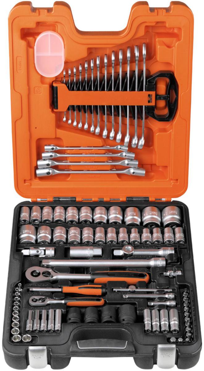 Hylsnyckelsats Bahco S87+7, 1/4", 1/2" - HYLSNYCKELSATS BAHCO S87+7 1/4, 1/2 94DEL