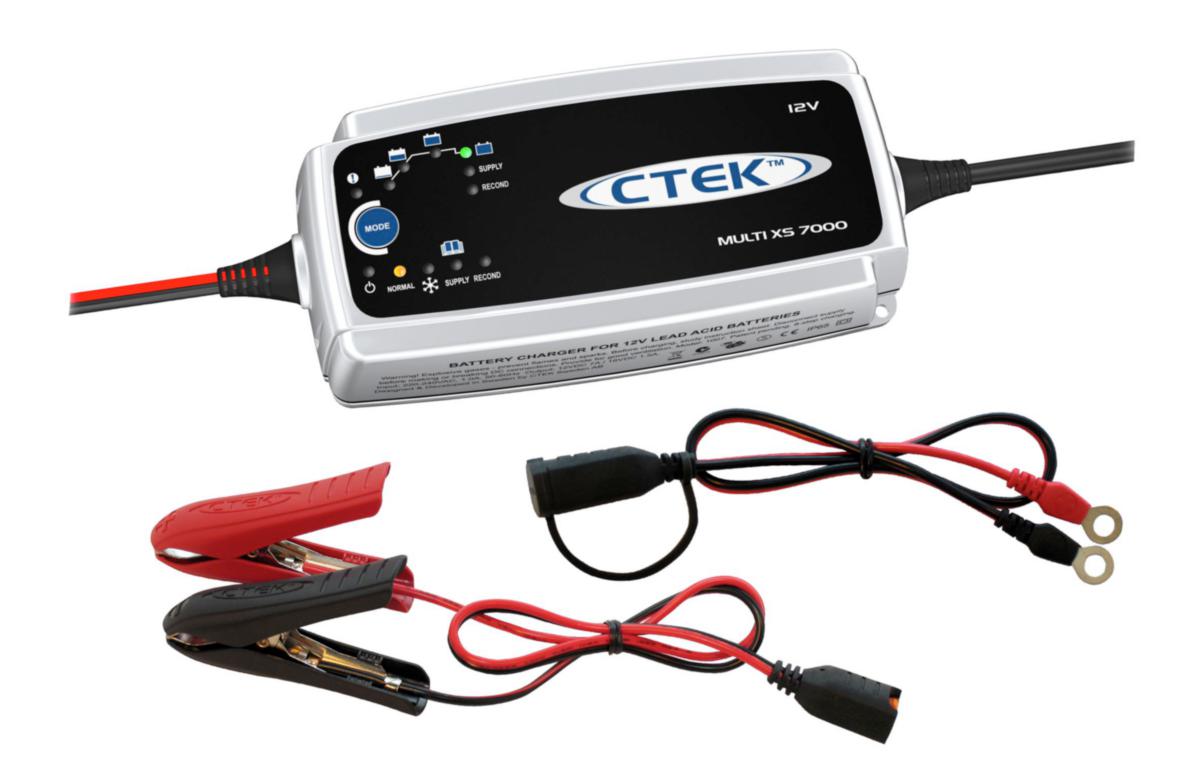 Batteriladdare CTEK MXS 7.0 EU - BATTERILADDARE CTEK MXS 7.0 EU 12VOLT FÖR 14-150AH BATTERI