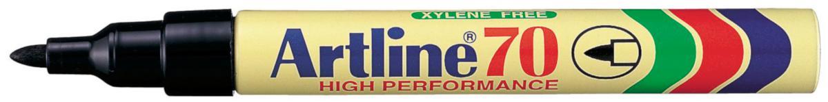 Märkpenna Artline 70 - MÄRKPENNA ARTLINE 70 SVART 1.5MM RUND SPETS