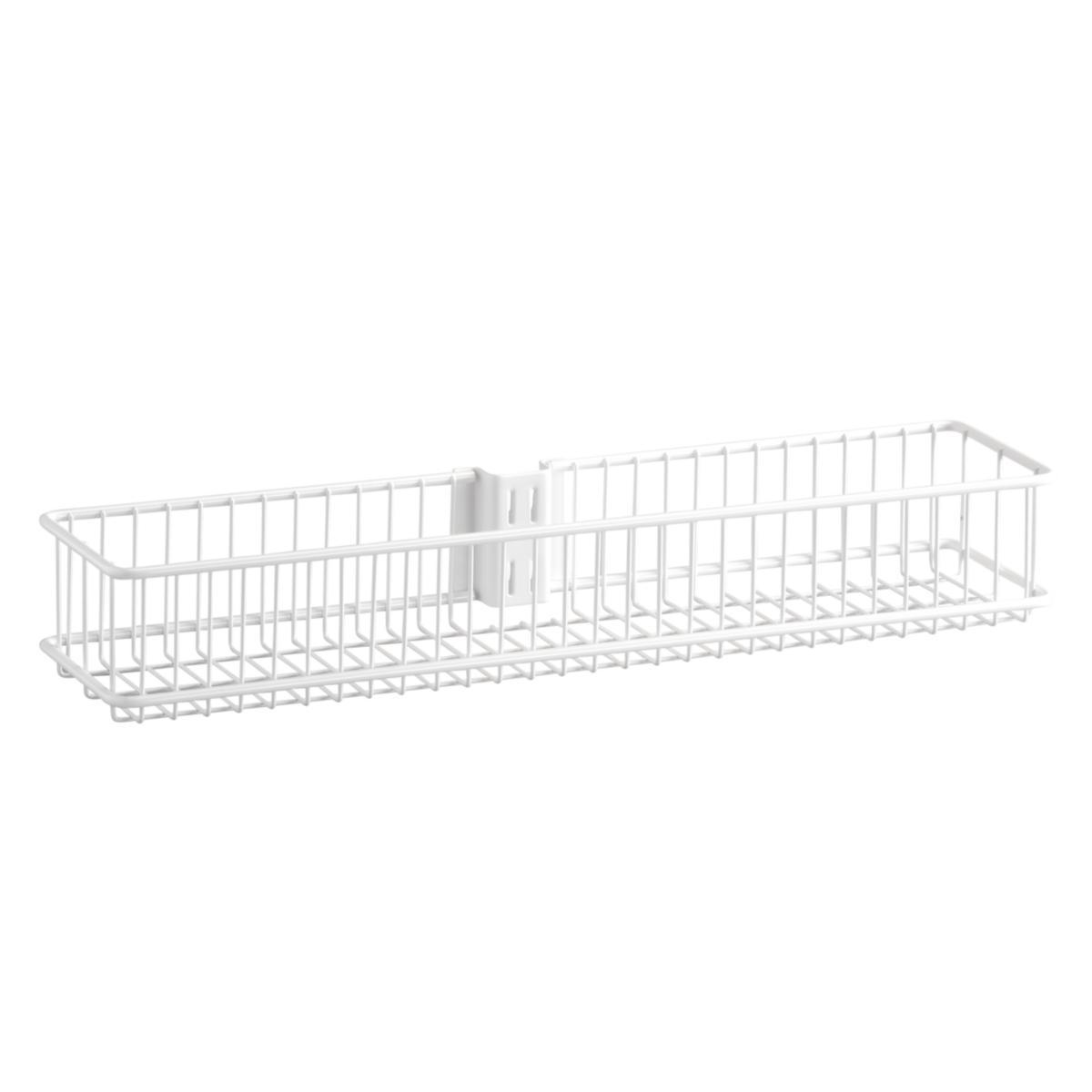 Väggkorg Elfa - VÄGGKORG ELFA 333010 VIT STOR 134X435X140MM 333010