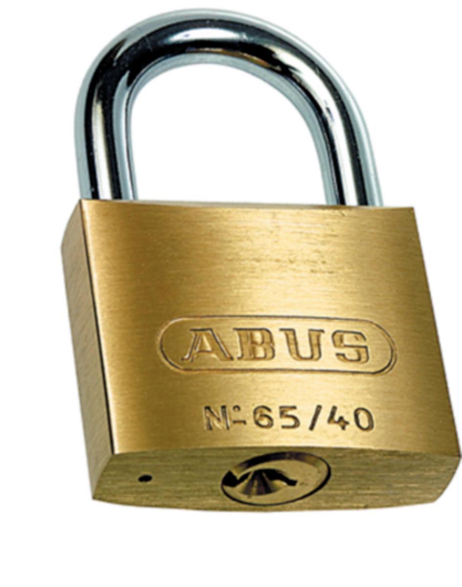 Hänglås ABUS 65 - HÄNGLÅS ABUS 65/50HB80 HÖG BYGEL 80 MM SB