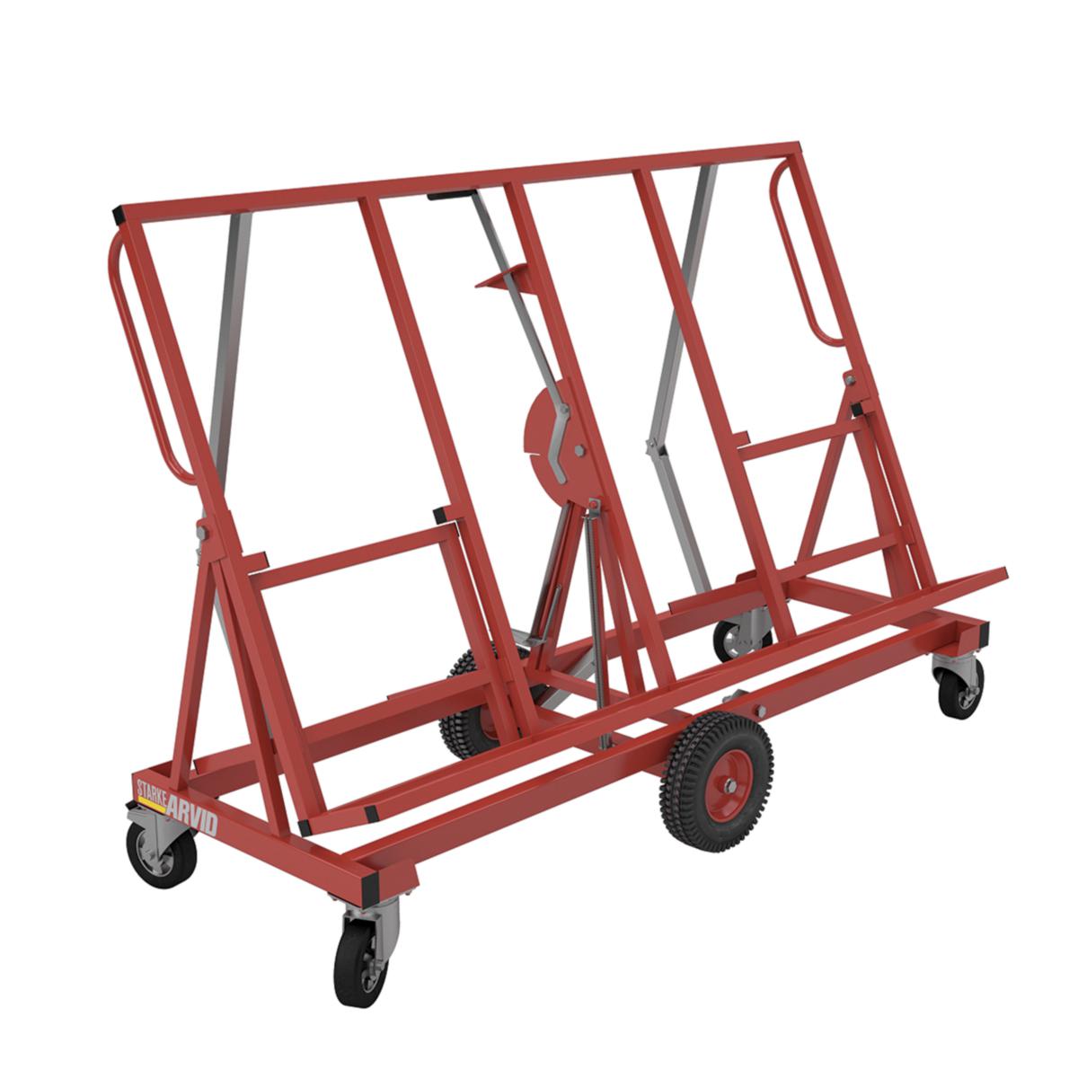 Skivvagn Starke Arvid - SKIVVAGN STARKE ARVID 10600 900/1200MM MAX 500KG PU-HJUL