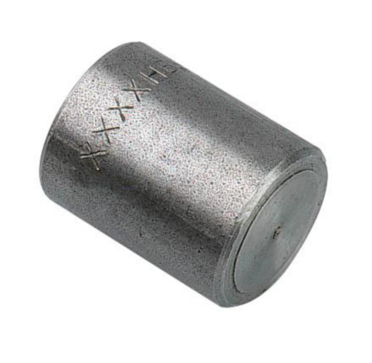 Huv, smidda, svarta, inv gg. Nr 19, SS-EN 10241 - 25 SV SM HUV EN10241