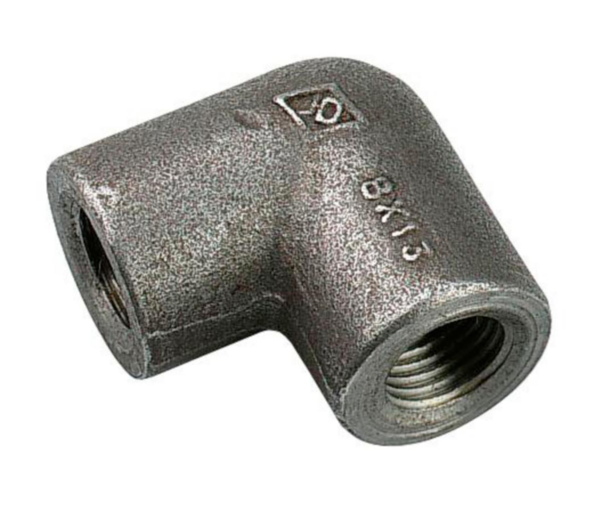 Vinkel 90°, svart, smidda, inv gg Nr 13, SS-EN 10241 - 25X90GR SV SM VINKEL EN10241