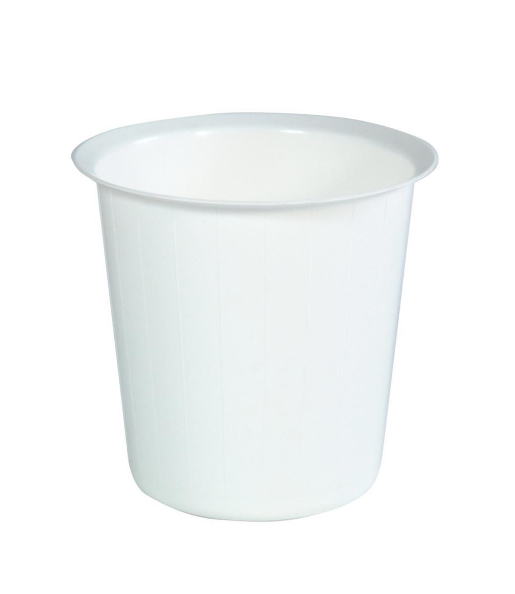 Papperskorg plast - PAPPERSKORG 14 L VIT HÖJD 315MM DIAM.305MM