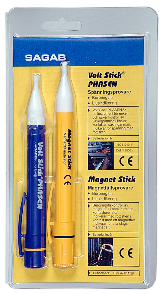 Testinstrument Phasen i dubbelpack - INDIKATOR DUBBELPACK VSMT PHASEN + MAGNET STICK