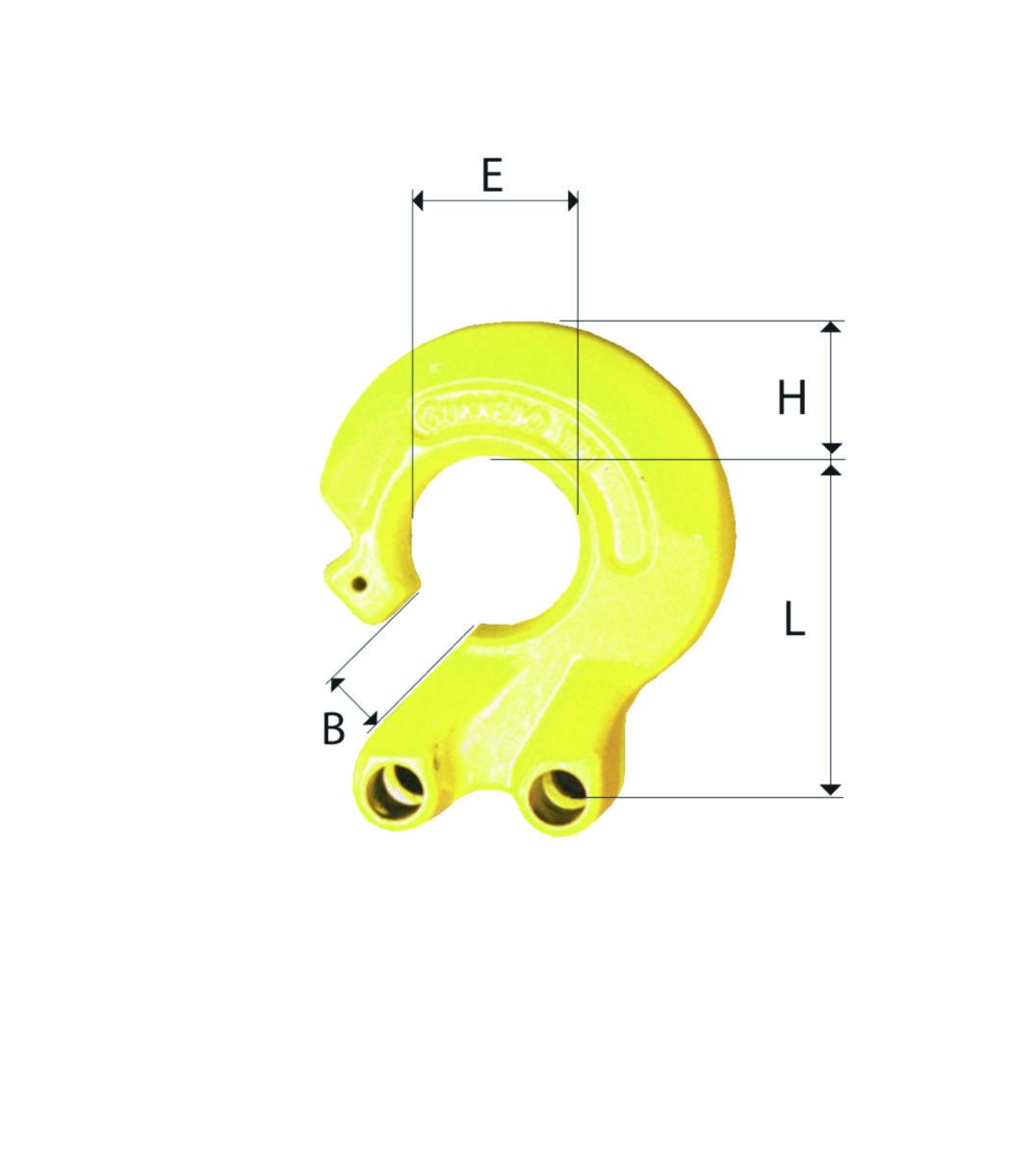 Kopplingslänk Gunnebo Industrier GrabIQ C-lok typ CLD - KOPPLINGSLÄNK GRABIQ C-LOK 16-10 TYP CLD
