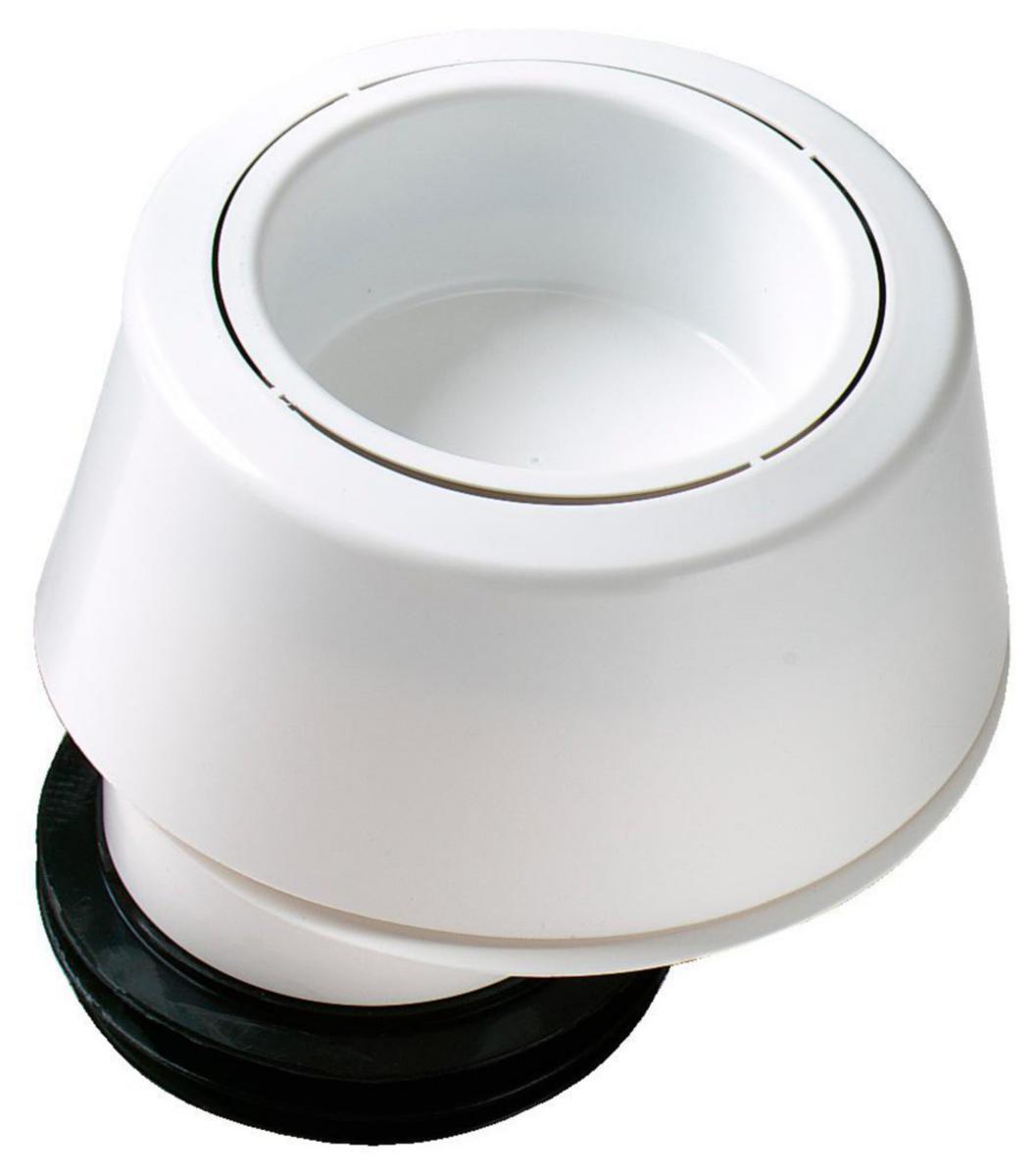 Avloppsstos för WC excentrisk, offset 30 mm, stor - WC-STOS EXENTRISK 30MM STOR VIT 3106711