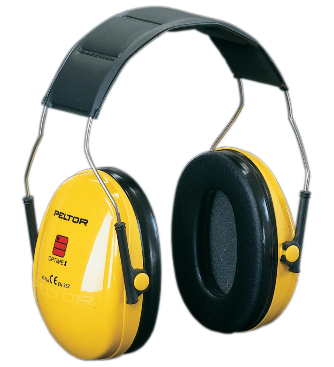 Hörselkåpa 3M Peltor Optime I - HÖRSELKÅPA PELTOR OPTIME IA GUL HJÄSSBYGEL H510A