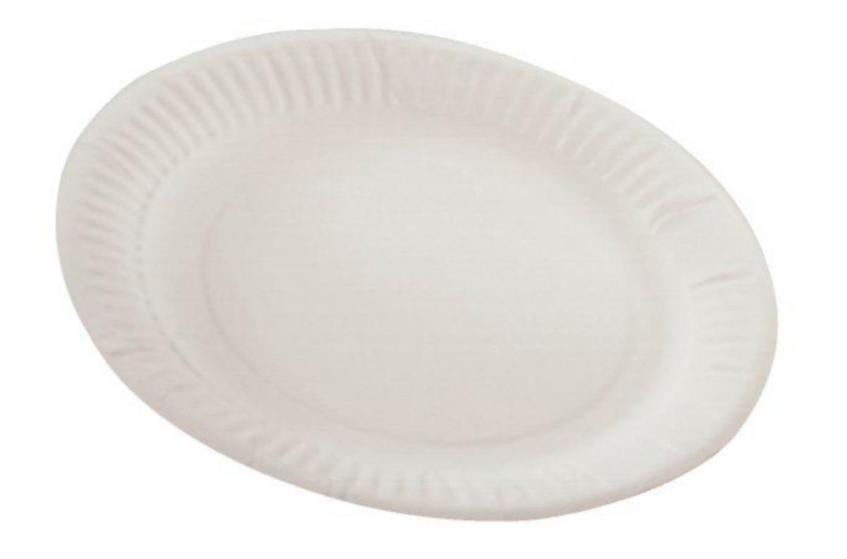 Engångstallrik - ASSIETT PAPP 15CM VIT 250/FRP REPA AVGIFT INGÅR