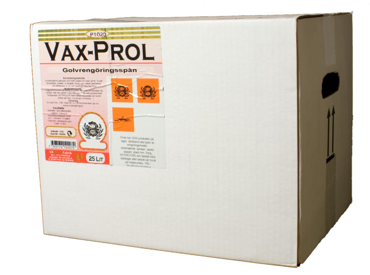 Golvspån Prol Vax/Olje - GOLVSPÅN VAX PROL 12 KG 1020