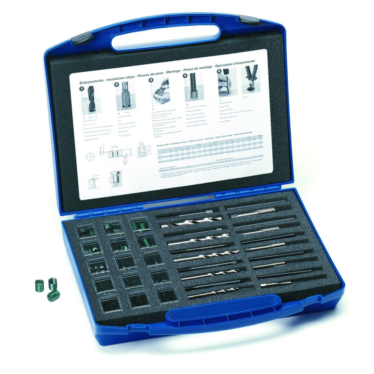 Sortimentlåda Heli-Coil Plus M5-M12 - SORTIMENTLÅDA HELI-COIL PLUS M5-M12