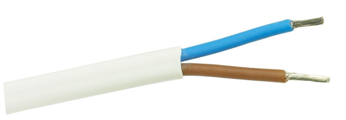 Installationskabel, värmebeständig, för downlights - KABEL VÄRMEBESTÄNDIG 90 GRADER DOWNLIGHTS EL HALOGEN 50M BOBI
